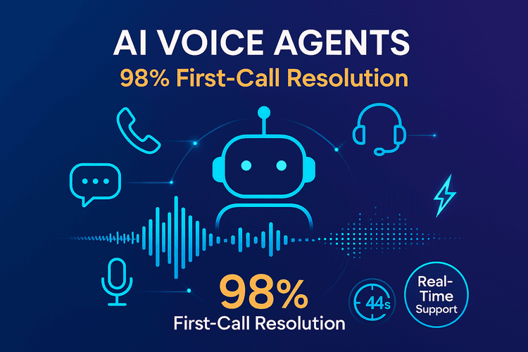 Voice-First Customer Service: How Chat Data's Real-Time AI Voice Agents Achieve 98% First-Call Resolution While Industry Averages 71%