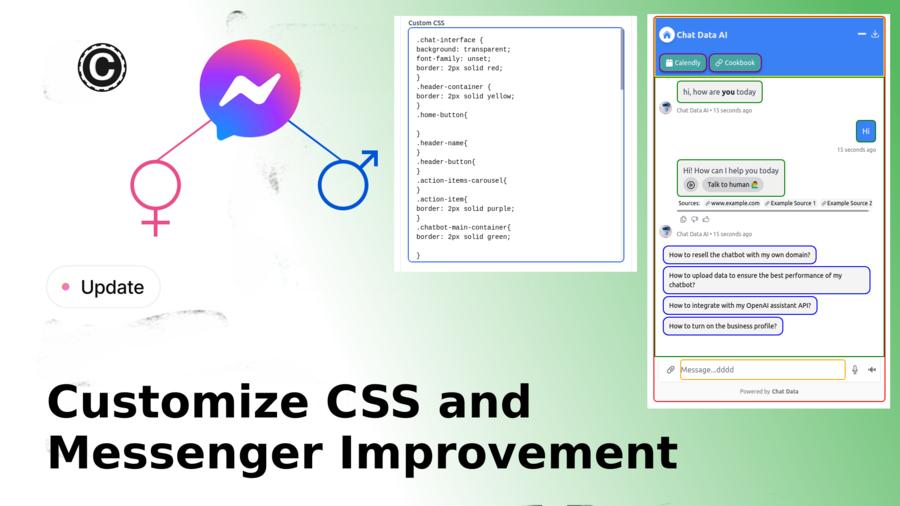 Customize CSS and Messenger Improvement