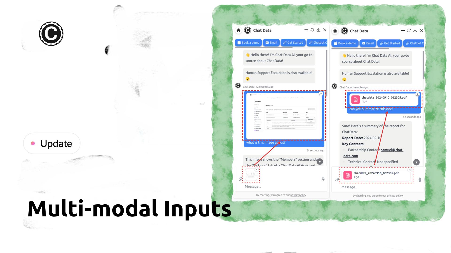 Multi-modal Inputs