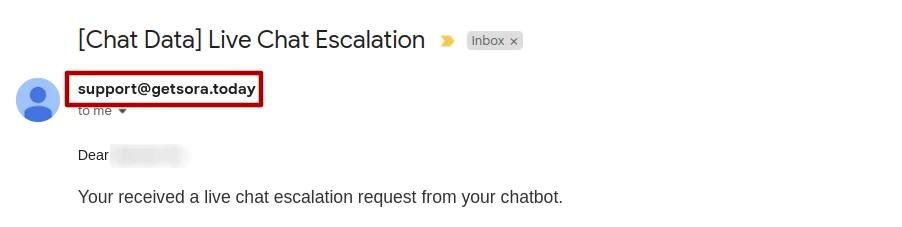 Email White Labeling Example
