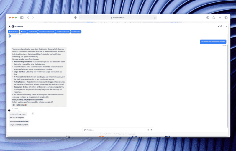 Full-Screen Widget Mode