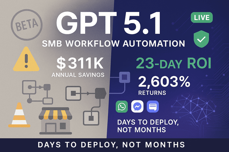GPT 5.1 + Chat Data: Production AI Agents for SMBs