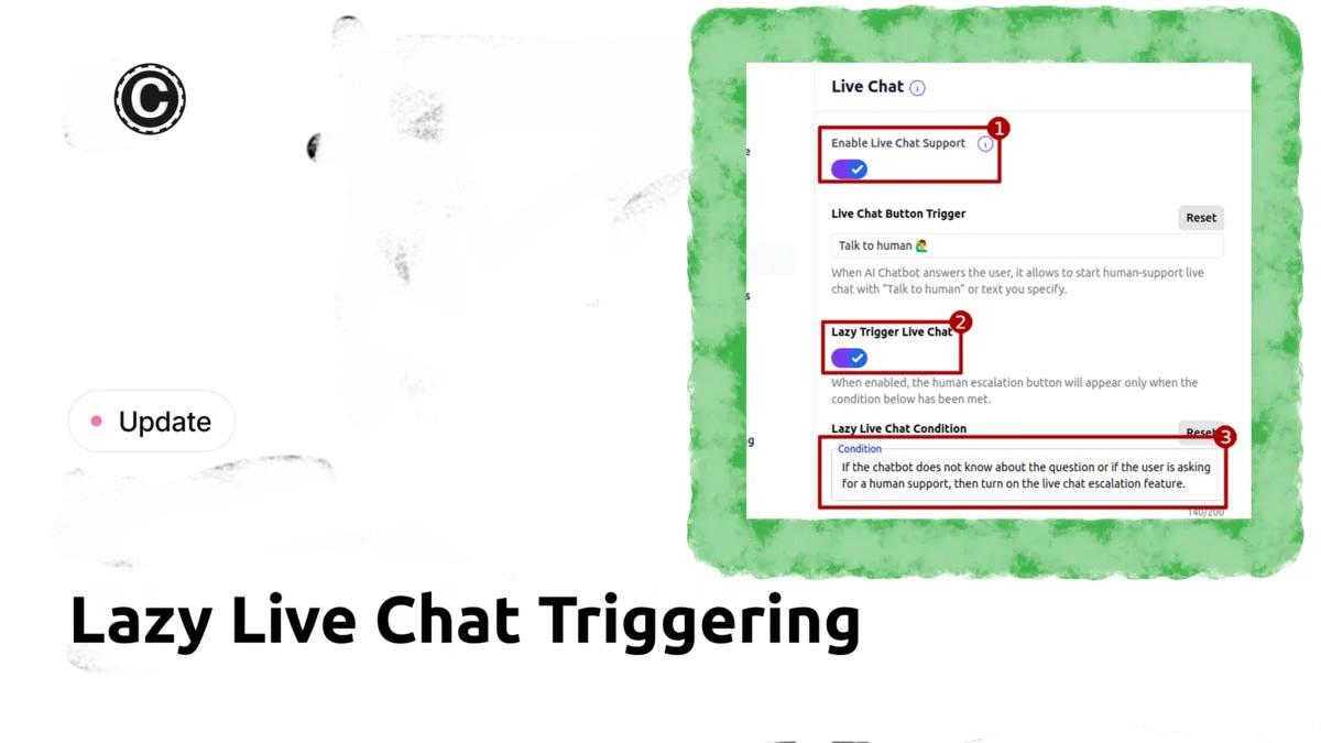 Lazy Live Chat Triggering