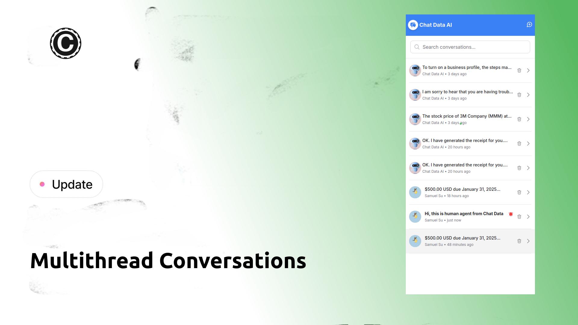 Multithread Conversations