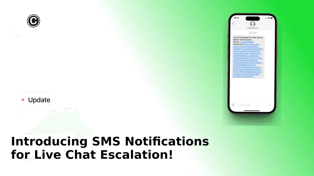 SMS Notification Support