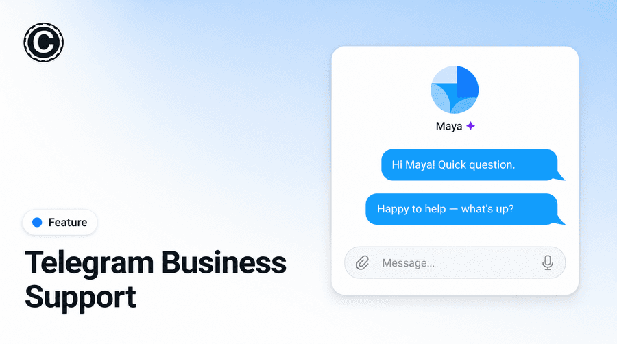 Telegram Business Account Support