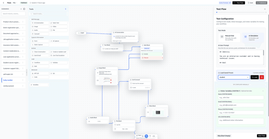 Launch: Build Multi-Step AI Agent Workflows with Auto Prompt