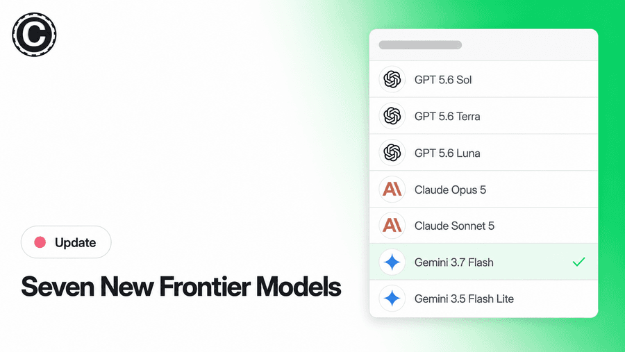 Seven New Frontier Models