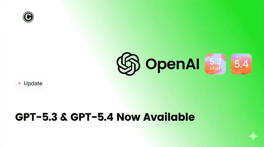 GPT-5.3 & GPT-5.4 Now Available