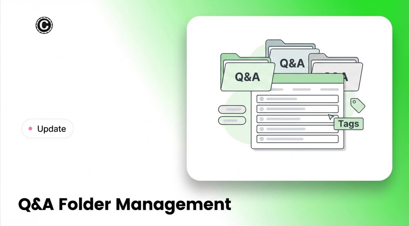 Q&A Folder Management