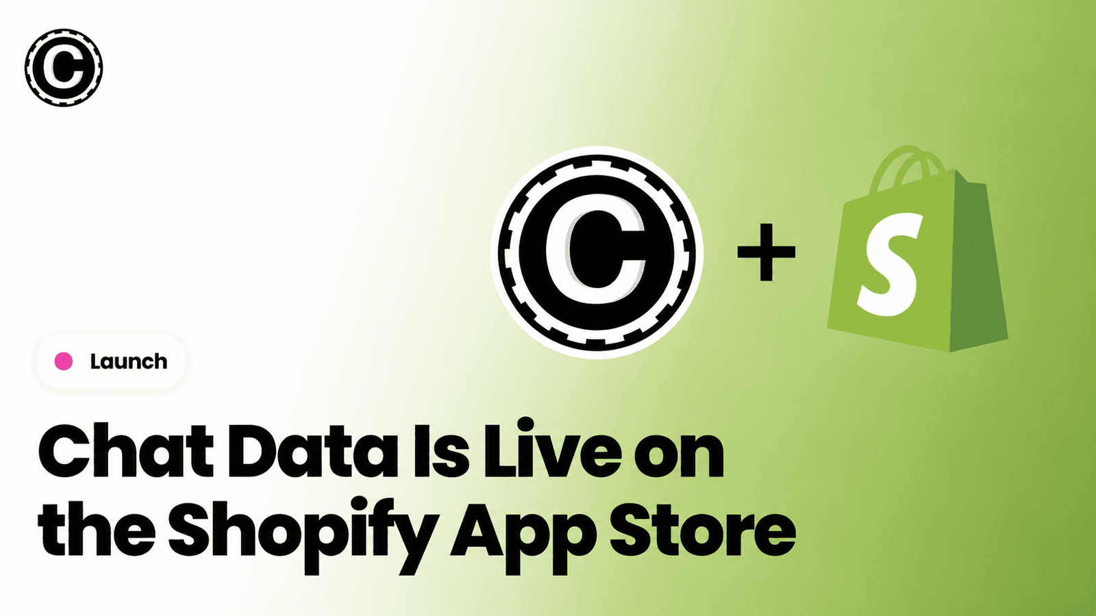 Chat Data Is Live on the Shopify App Store