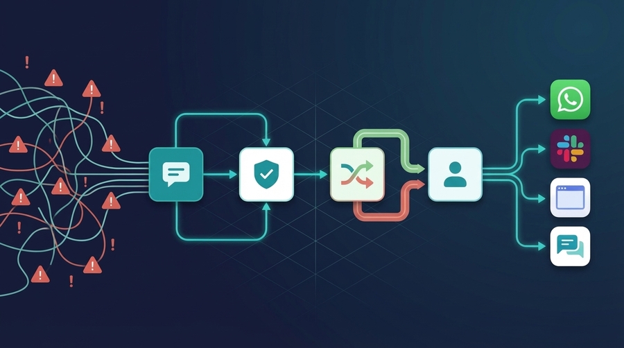 Agentic Guardrails for Customer Support: Deterministic AI Automation